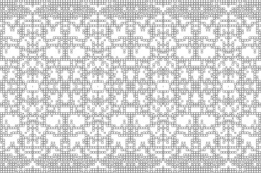 Soyut arkaplan. Monokrom dokusu. Beyaz arkaplanda siyah beyaz çizgiler.