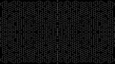 Soyut arkaplan. Monokrom dokusu. Beyaz arkaplanda siyah beyaz çizgiler.