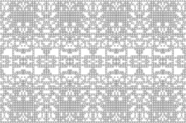 Soyut arkaplan. Monokrom dokusu. Beyaz arkaplanda siyah beyaz çizgiler.