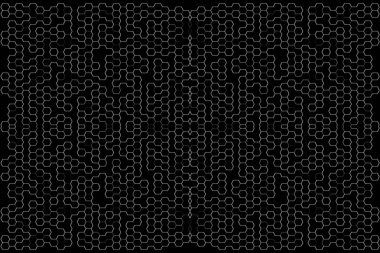 Soyut arkaplan. Monokrom dokusu. Beyaz arkaplanda siyah beyaz çizgiler.