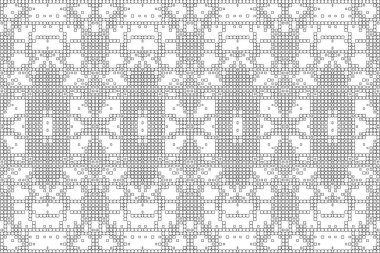 Soyut arkaplan. Monokrom dokusu. Beyaz arkaplanda siyah beyaz çizgiler.