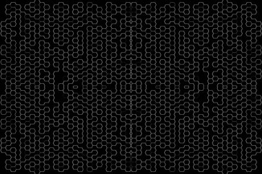 Soyut arkaplan. Monokrom dokusu. Beyaz arkaplanda siyah beyaz çizgiler.