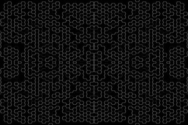 Soyut arkaplan. Monokrom dokusu. Beyaz arkaplanda siyah beyaz çizgiler.