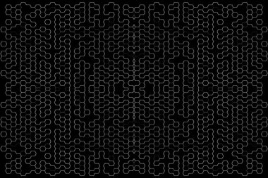 Soyut arkaplan. Monokrom dokusu. Beyaz arkaplanda siyah beyaz çizgiler.