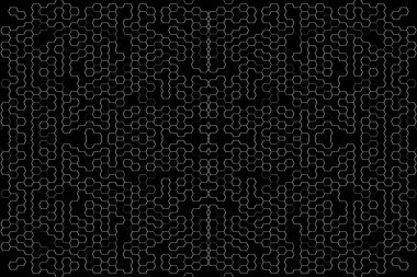 Soyut arkaplan. Monokrom dokusu. Beyaz arkaplanda siyah beyaz çizgiler.