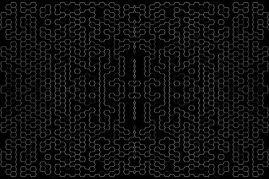 Soyut arkaplan. Monokrom dokusu. Beyaz arkaplanda siyah beyaz çizgiler.