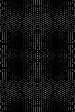 Soyut arkaplan. Monokrom dokusu. Beyaz arkaplanda siyah beyaz çizgiler.