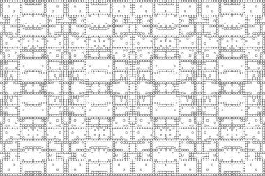 Soyut arkaplan. Monokrom dokusu. Beyaz arkaplanda siyah beyaz çizgiler.