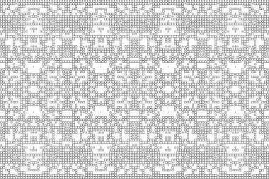 Soyut arkaplan. Monokrom dokusu. Beyaz arkaplanda siyah beyaz çizgiler.