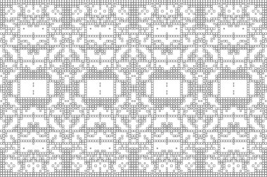 Soyut arkaplan. Monokrom dokusu. Beyaz arkaplanda siyah beyaz çizgiler.