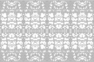 Soyut arkaplan. Monokrom dokusu. Beyaz arkaplanda siyah beyaz çizgiler.