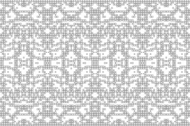 Soyut arkaplan. Monokrom dokusu. Beyaz arkaplanda siyah beyaz çizgiler.