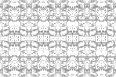 Soyut arkaplan. Monokrom dokusu. Beyaz arkaplanda siyah beyaz çizgiler.