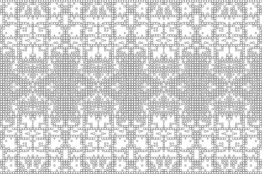 Soyut arkaplan. Monokrom dokusu. Beyaz arkaplanda siyah beyaz çizgiler.