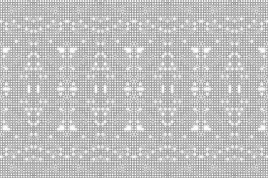 Soyut arkaplan. Monokrom dokusu. Beyaz arkaplanda siyah beyaz çizgiler.