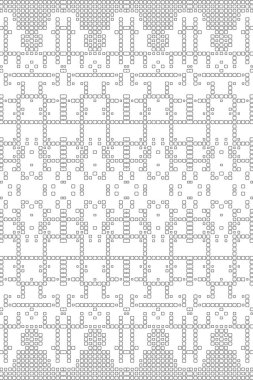 Soyut arkaplan. Monokrom dokusu. Beyaz arkaplanda siyah beyaz çizgiler.