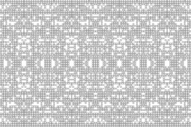 Soyut arkaplan. Monokrom dokusu. Beyaz arkaplanda siyah beyaz çizgiler.