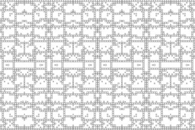 Soyut arkaplan. Monokrom dokusu. Beyaz arkaplanda siyah beyaz çizgiler.