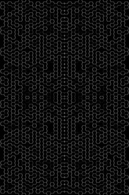 Soyut arkaplan. Monokrom dokusu. Beyaz arkaplanda siyah beyaz çizgiler.