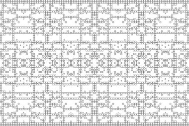 Soyut arkaplan. Monokrom dokusu. Beyaz arkaplanda siyah beyaz çizgiler.