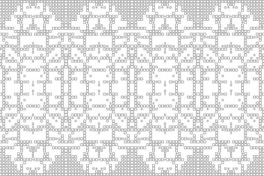 Soyut arkaplan. Monokrom dokusu. Beyaz arkaplanda siyah beyaz çizgiler.