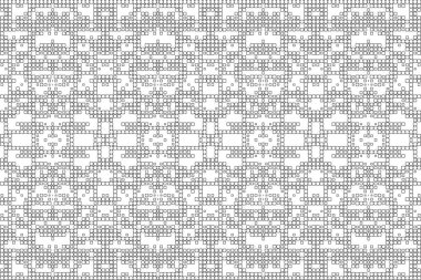 Soyut arkaplan. Monokrom dokusu. Beyaz arkaplanda siyah beyaz çizgiler.