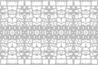Soyut arkaplan. Monokrom dokusu. Beyaz arkaplanda siyah beyaz çizgiler.