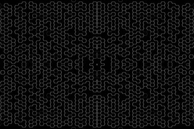 Soyut arkaplan. Monokrom dokusu. Beyaz arkaplanda siyah beyaz çizgiler.