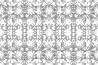 Soyut arkaplan. Monokrom dokusu. Beyaz arkaplanda siyah beyaz çizgiler.