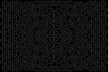 Soyut arkaplan. Monokrom dokusu. Beyaz arkaplanda siyah beyaz çizgiler.