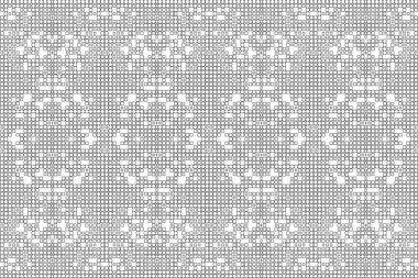 Soyut arkaplan. Monokrom dokusu. Beyaz arkaplanda siyah beyaz çizgiler.