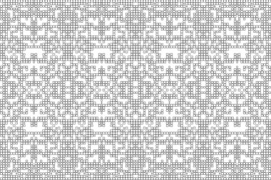 Soyut arkaplan. Monokrom dokusu. Beyaz arkaplanda siyah beyaz çizgiler.