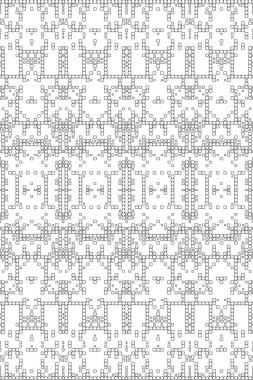 Soyut arkaplan. Monokrom dokusu. Beyaz arkaplanda siyah beyaz çizgiler.