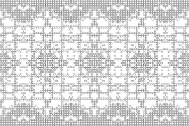 Soyut arkaplan. Monokrom dokusu. Beyaz arkaplanda siyah beyaz çizgiler.