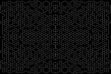 Soyut arkaplan. Monokrom dokusu. Beyaz arkaplanda siyah beyaz çizgiler.