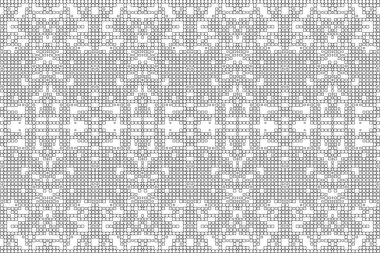 Soyut arkaplan. Monokrom dokusu. Beyaz arkaplanda siyah beyaz çizgiler.