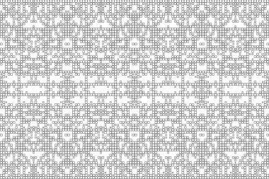 Soyut arkaplan. Monokrom dokusu. Beyaz arkaplanda siyah beyaz çizgiler.