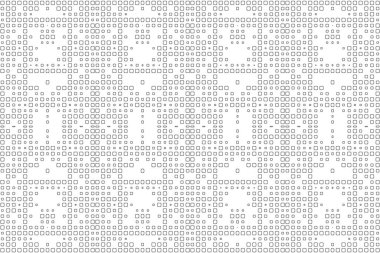 Soyut arkaplan. Monokrom dokusu. Beyaz arkaplanda siyah beyaz çizgiler.