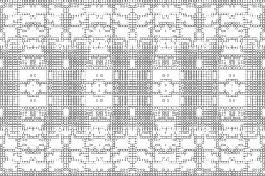 Soyut arkaplan. Monokrom dokusu. Beyaz arkaplanda siyah beyaz çizgiler.