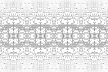 Soyut arkaplan. Monokrom dokusu. Beyaz arkaplanda siyah beyaz çizgiler.
