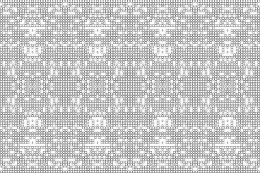 Soyut arkaplan. Monokrom dokusu. Beyaz arkaplanda siyah beyaz çizgiler.