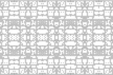 Soyut arkaplan. Monokrom dokusu. Beyaz arkaplanda siyah beyaz çizgiler.