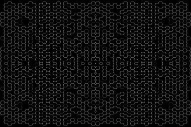 Soyut arkaplan. Monokrom dokusu. Beyaz arkaplanda siyah beyaz çizgiler.
