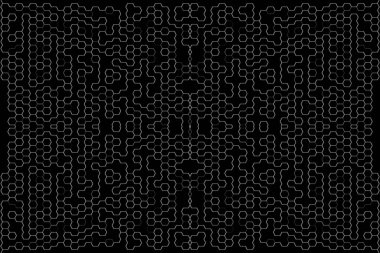 Soyut arkaplan. Monokrom dokusu. Beyaz arkaplanda siyah beyaz çizgiler.