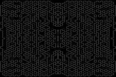 Soyut arkaplan. Monokrom dokusu. Beyaz arkaplanda siyah beyaz çizgiler.