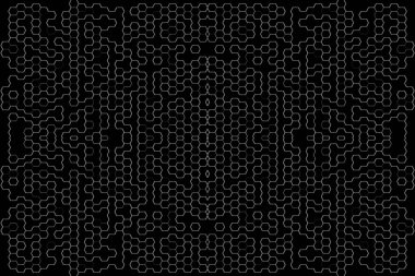 Soyut arkaplan. Monokrom dokusu. Beyaz arkaplanda siyah beyaz çizgiler.