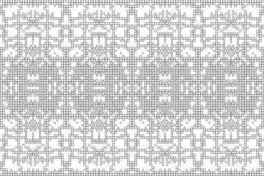 Soyut arkaplan. Monokrom dokusu. Beyaz arkaplanda siyah beyaz çizgiler.