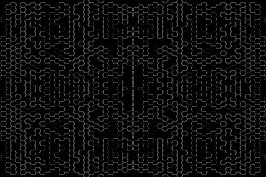 Soyut arkaplan. Monokrom dokusu. Beyaz arkaplanda siyah beyaz çizgiler.