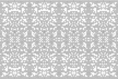 Soyut arkaplan. Monokrom dokusu. Beyaz arkaplanda siyah beyaz çizgiler.