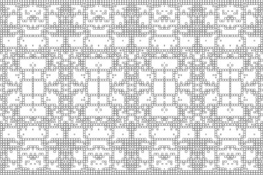 Soyut arkaplan. Monokrom dokusu. Beyaz arkaplanda siyah beyaz çizgiler.